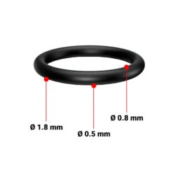 Airbrush O-Ring für Airbrush Düsen Pistole Airbrushpistole Zubehör