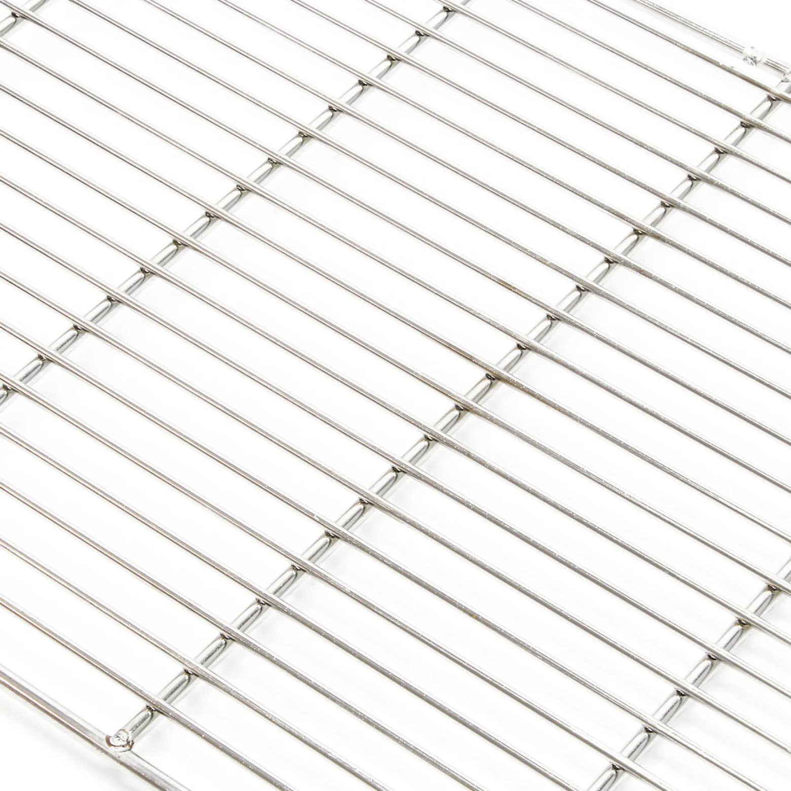 Edelstahl Grillrost eckig 54 x 34 cm rostfrei für Holzkohlegrill Gasgrill und andere