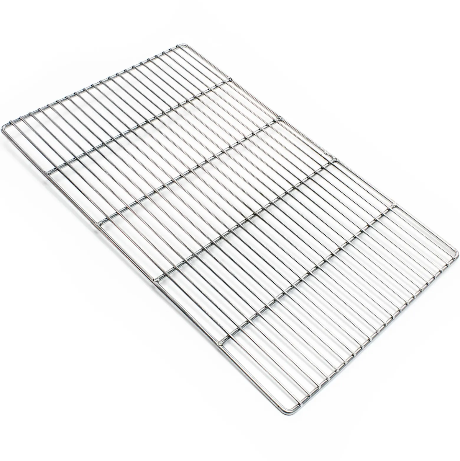 Edelstahl Grillrost eckig 54 x 34 cm rostfrei für Holzkohlegrill Gasgrill und andere
