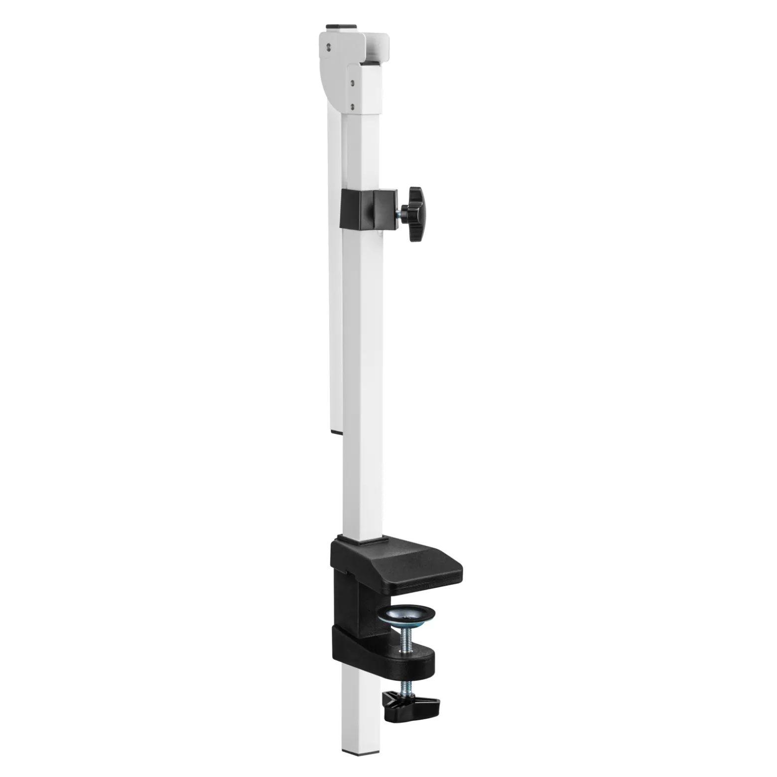 Fudajo Halterung für Schertisch Galgen, höhenverstellbar, mit Schlaufe, Schraubklemme 15-50mm, für Trimmtisch, Groomer Tisch