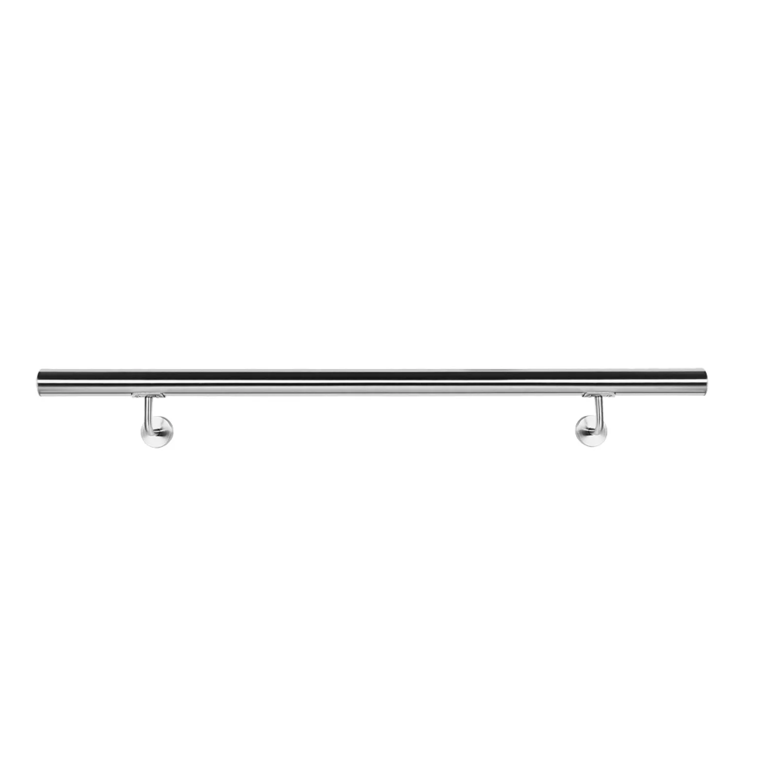 Handlauf Treppe 80cm, Handlaufset Edelstahl V2A, Haltegriff Treppe, Wandhalter