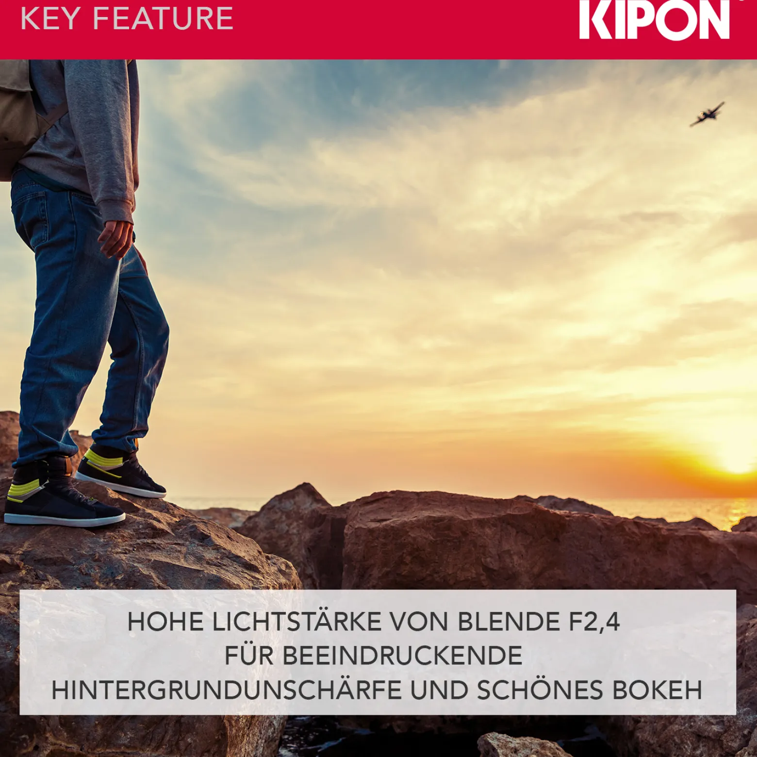 Kipon Iberit 90mm F2,4 Vollformat Objektiv – kompatibel mit Sony E – Fotoobjektiv mit Brennweite 90 mm, APS-C Sensoren, robustes Gehäuse
