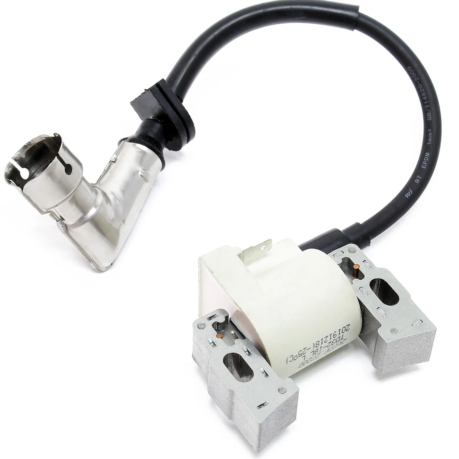 LIFAN Ersatzteil für 20,4 PS Benzinmotor Zündspule links, leistungsstarker 4-Takt Motor, Benzin Motor luftgekühlt, Go-Kart Motor OHV-Ventilsteuerung