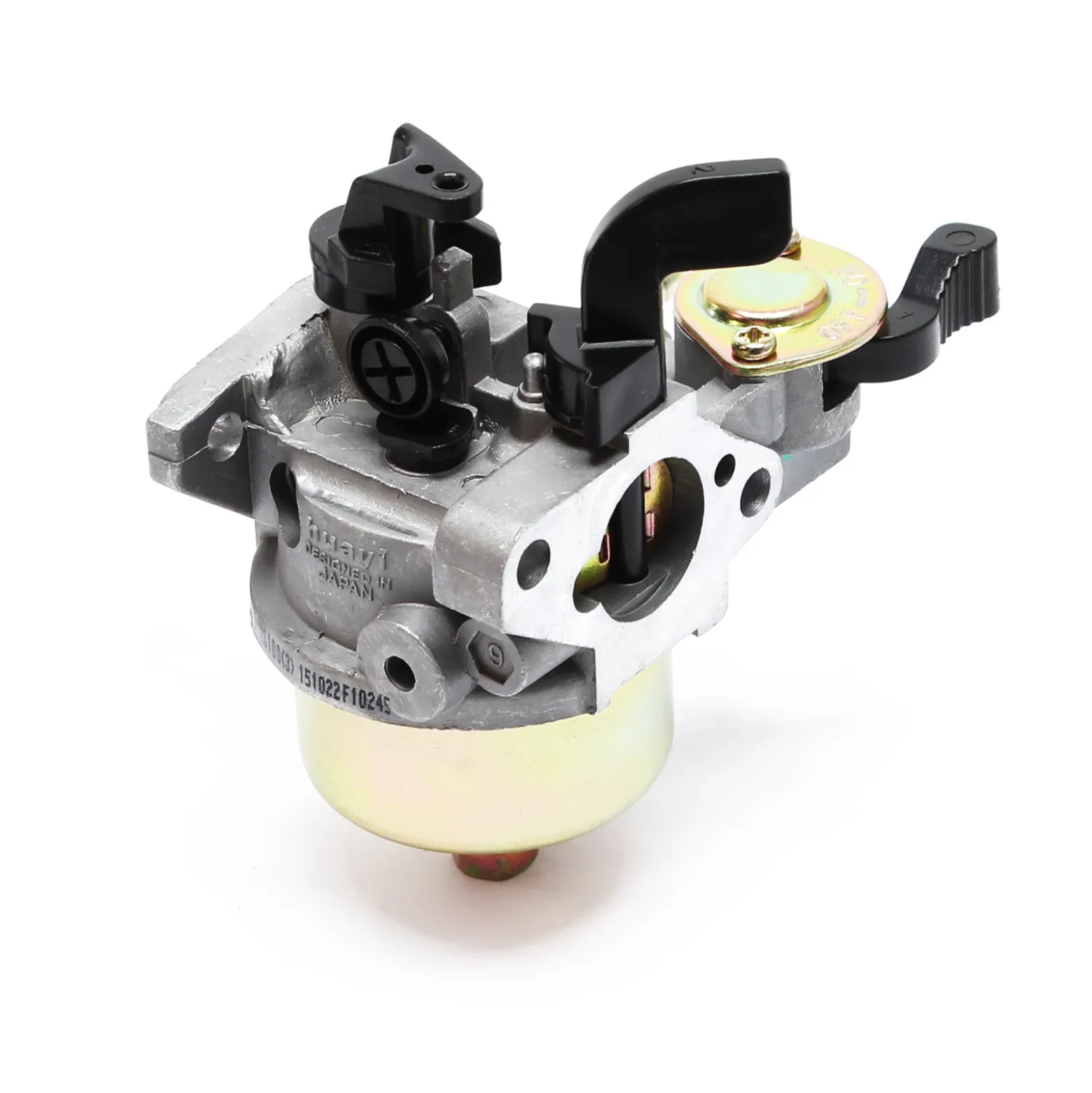 LIFAN Ersatzteil für 2,45 PS Benzinmotor Vergaser, leistungsstarker 4-Takt Motor, Benzin Motor 1,3 l Kraftstofftank, Go Kart Motor mit Handstart
