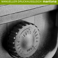 Mantona Outdoor Schutzkoffer M, wasserdichter Fotokoffer 11 l , Kamerakoffer staubdicht & stoßfest, Transportkoffer mit Schaumstoffeinlagen, ideal für Kameras, Objektive & Zubehör