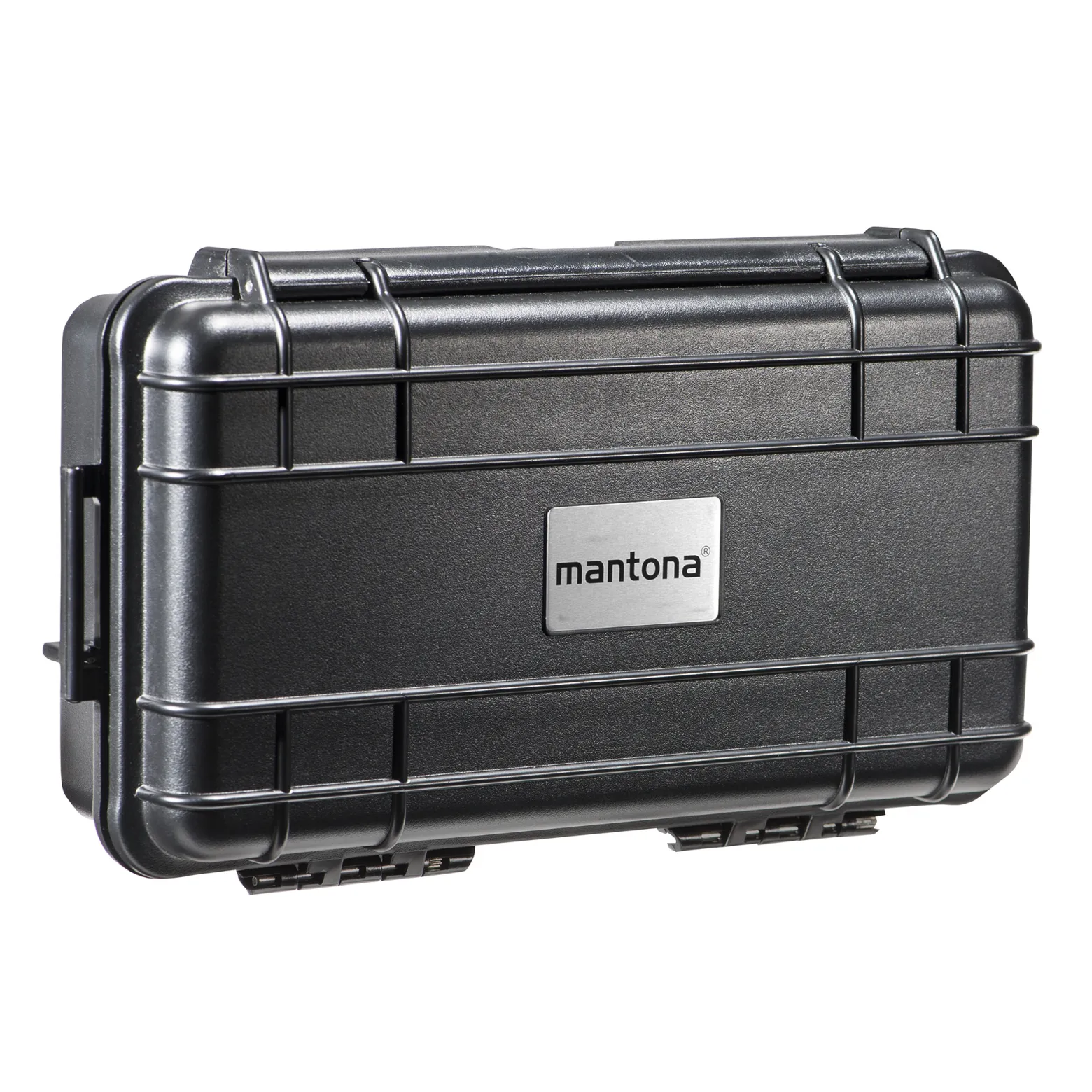 Mantona Outdoor Schutzkoffer XS, wasserdichter Fotokoffer, Kamerakoffer staubdicht & stoßfest, Transportkoffer mit Schaumstoffeinlagen, ideal für Kameras, Objektive & Zubehör