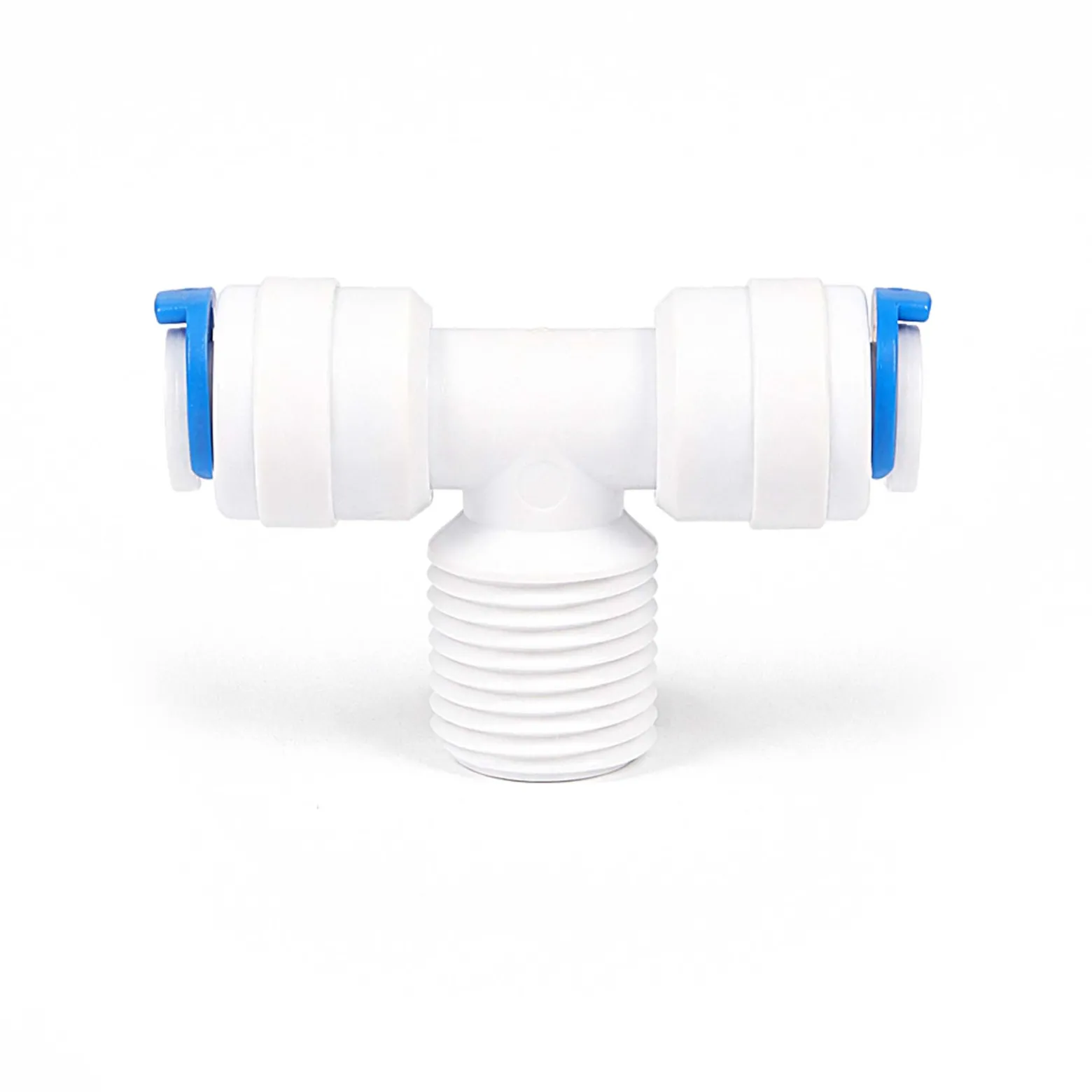 Naturewater Jaco T Fitting für Schlauch Naturewater Jaco-T-Fitting 2x 10 mm, 12,91 mm (1/4") Außengewinde Anschlüssen für Trinkwasser Ultrafiltration Mikrofilter Umkehrosmose