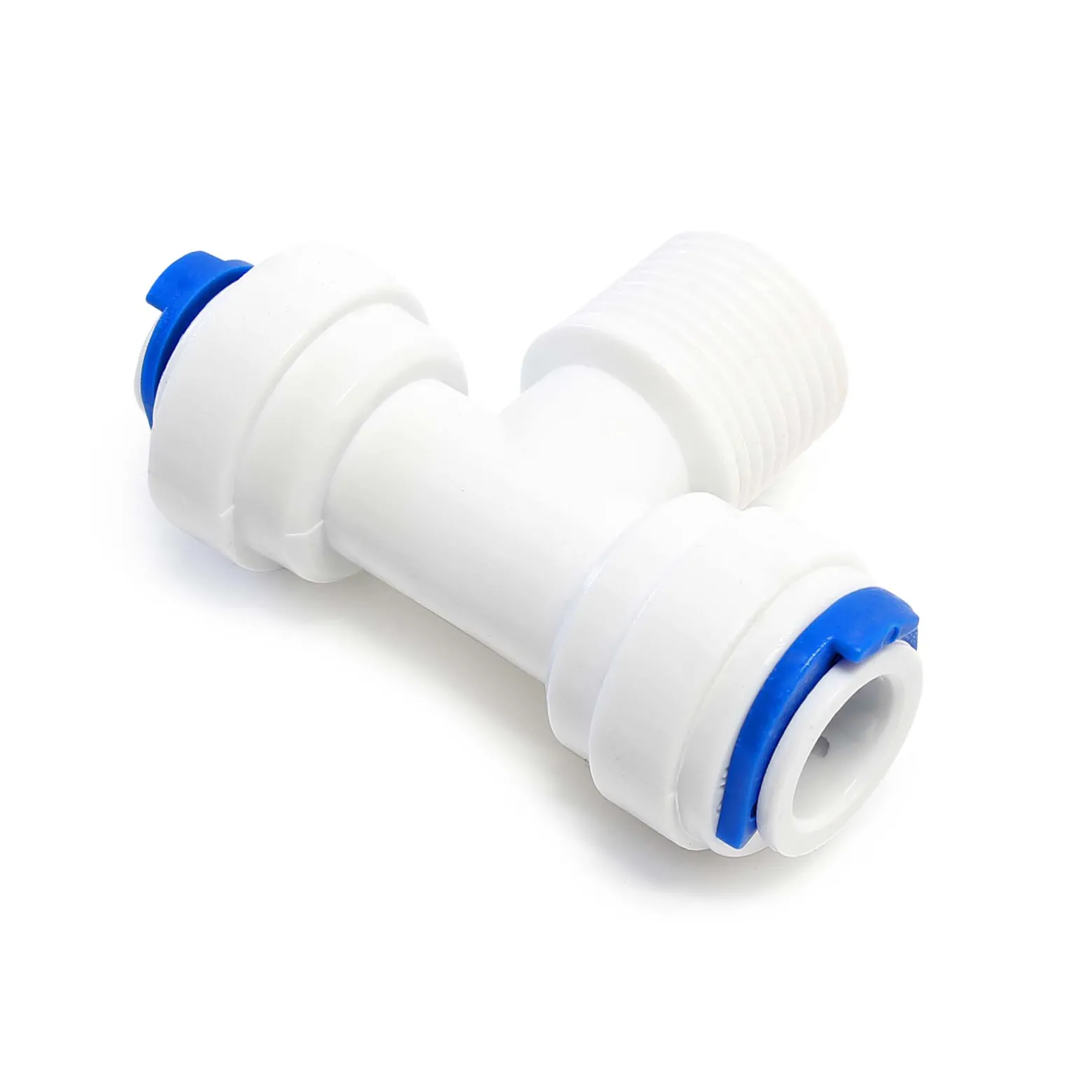 Naturewater Jaco T Fitting für Schlauch Naturewater Jaco-T-Fitting 2x 10 mm, 12,91 mm (1/4") Außengewinde Anschlüssen für Trinkwasser Ultrafiltration Mikrofilter Umkehrosmose