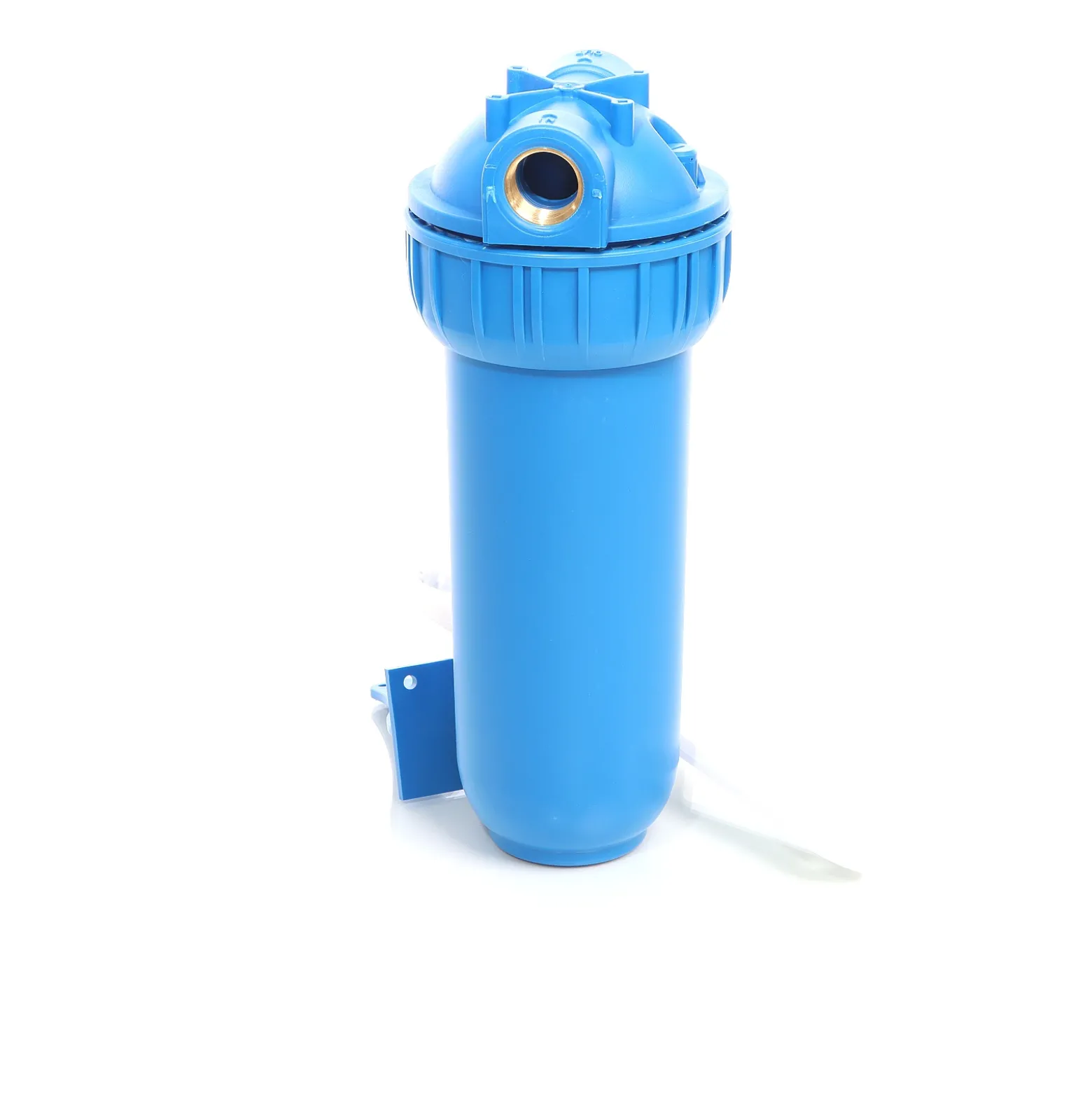 Naturewater NW-BR10B1 1 Stufen Wasserfilter, 5 µ, 26,16 mm (3/4") Filtereinsatz, Ø60 mm PP Kartusche, Filter Wandhalterung, Filterschlüssel, Sedimentfilter