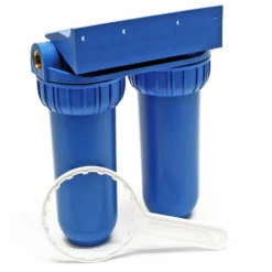 Naturewater NW-BR10B2 2 Stufen Wasserfilter Doppelfilter, 5 µ, 20,67 mm (1/2