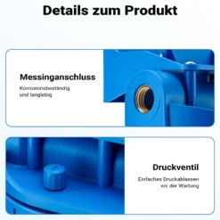 Naturewater NW-BR10B4 3 Stufen Wasserfilter, 5 µ, 20,67 mm (1/2