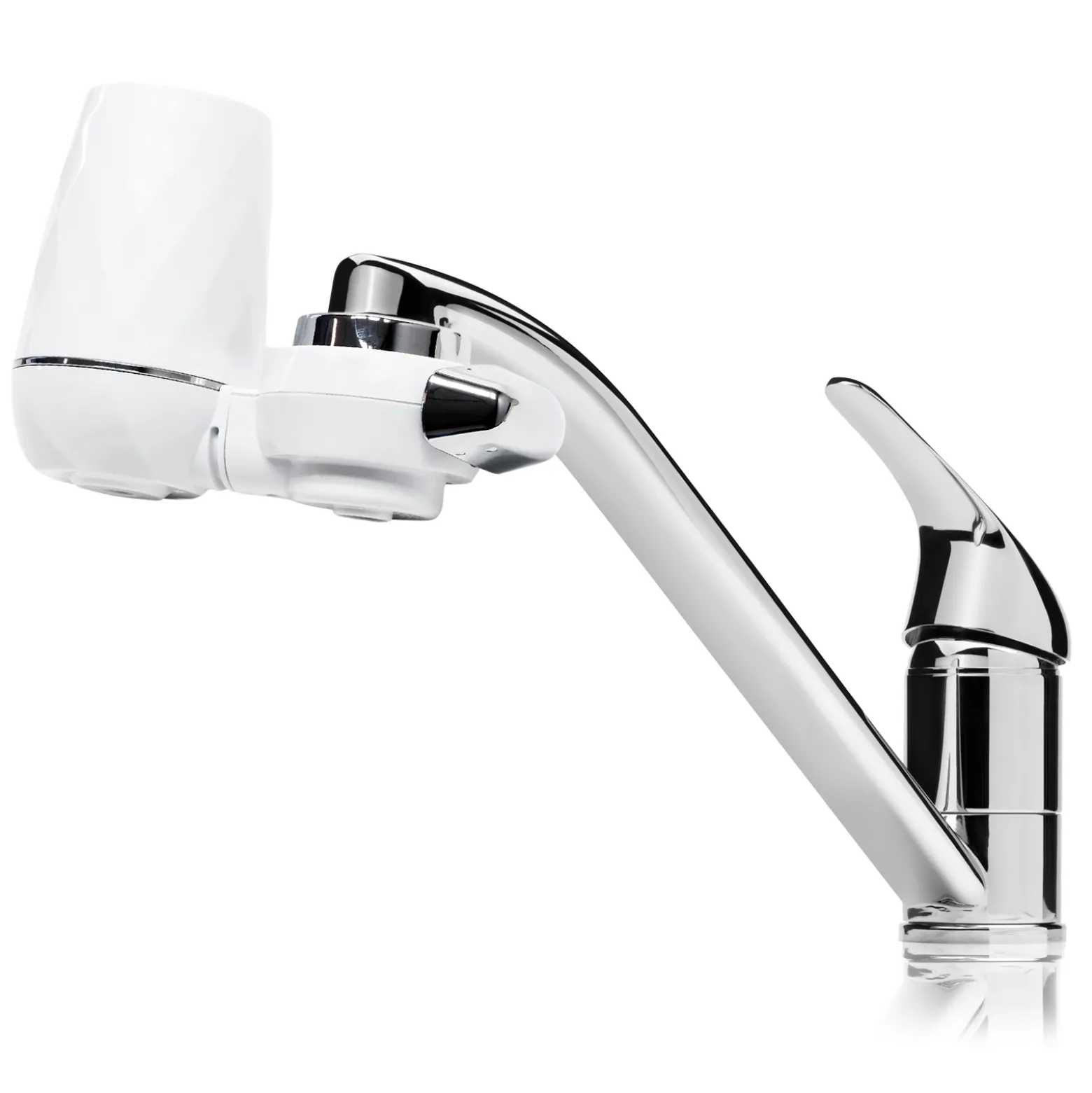 Naturewater NW-LT-H2A 9 Stufen On Tap Wasserfilter, 120 L/h, kompakter PP Wasserhahnfilter mit 9 Filterstufen, Wasserhahnfilter