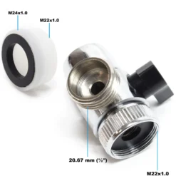 Naturewater NW-PR103 3 Stufen Wasserfilter, 5 µ, 20,67 mm (1/2