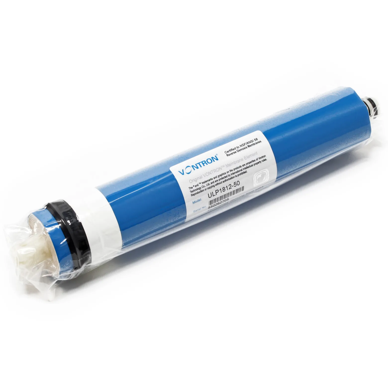 Naturewater NW-RO50-D1 Umkehrosmoseanlage 190 L/Tag, 5-stufiges Trinkwasser Filtrationssystem, Osmose System mit Druckerhöhungspumpe