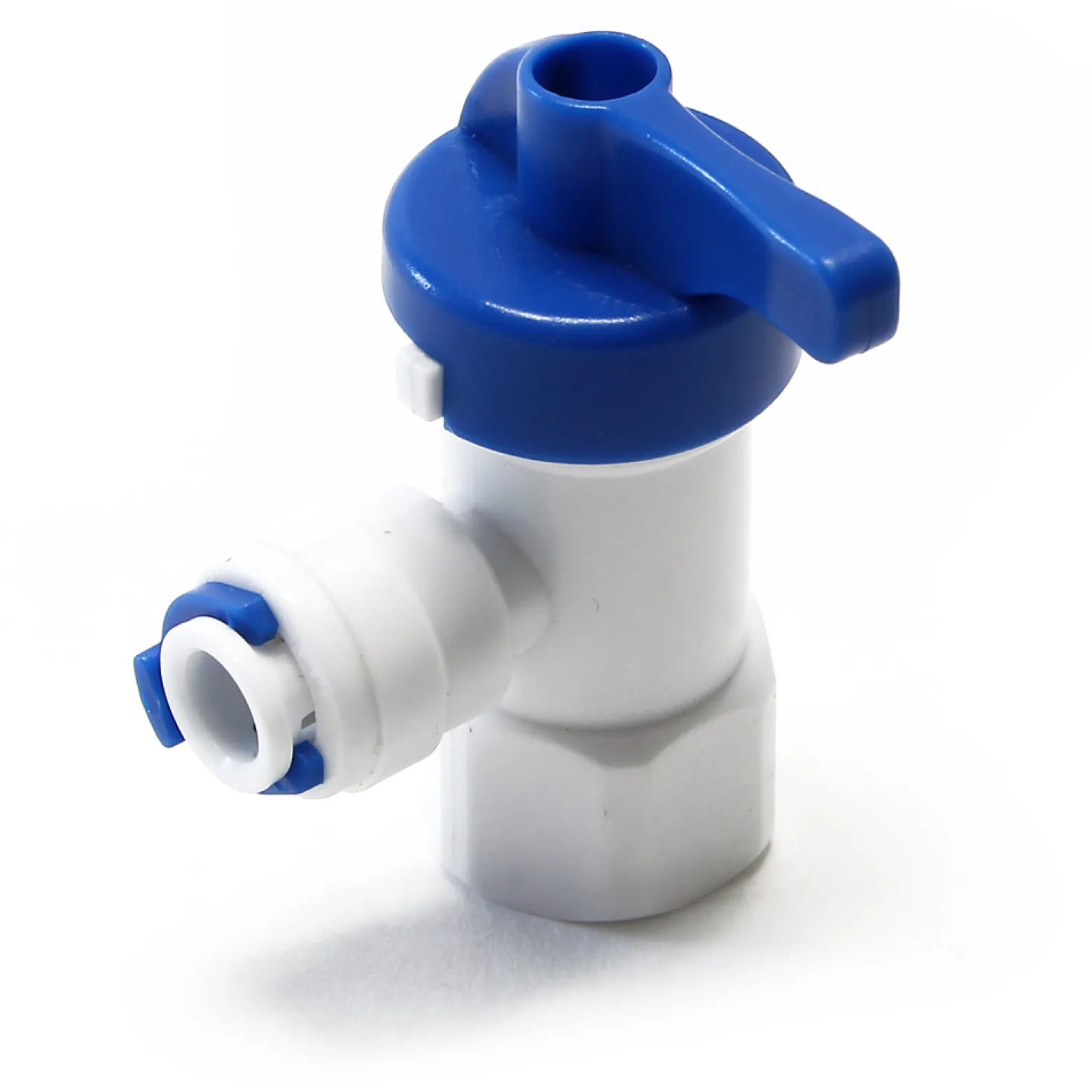 Naturewater Osmose Wasserhahn Adapter mit 12,91 mm (1/4") IG, Tankventil Bypass für Vorratsbehälter Wassertank Osmoseanlage