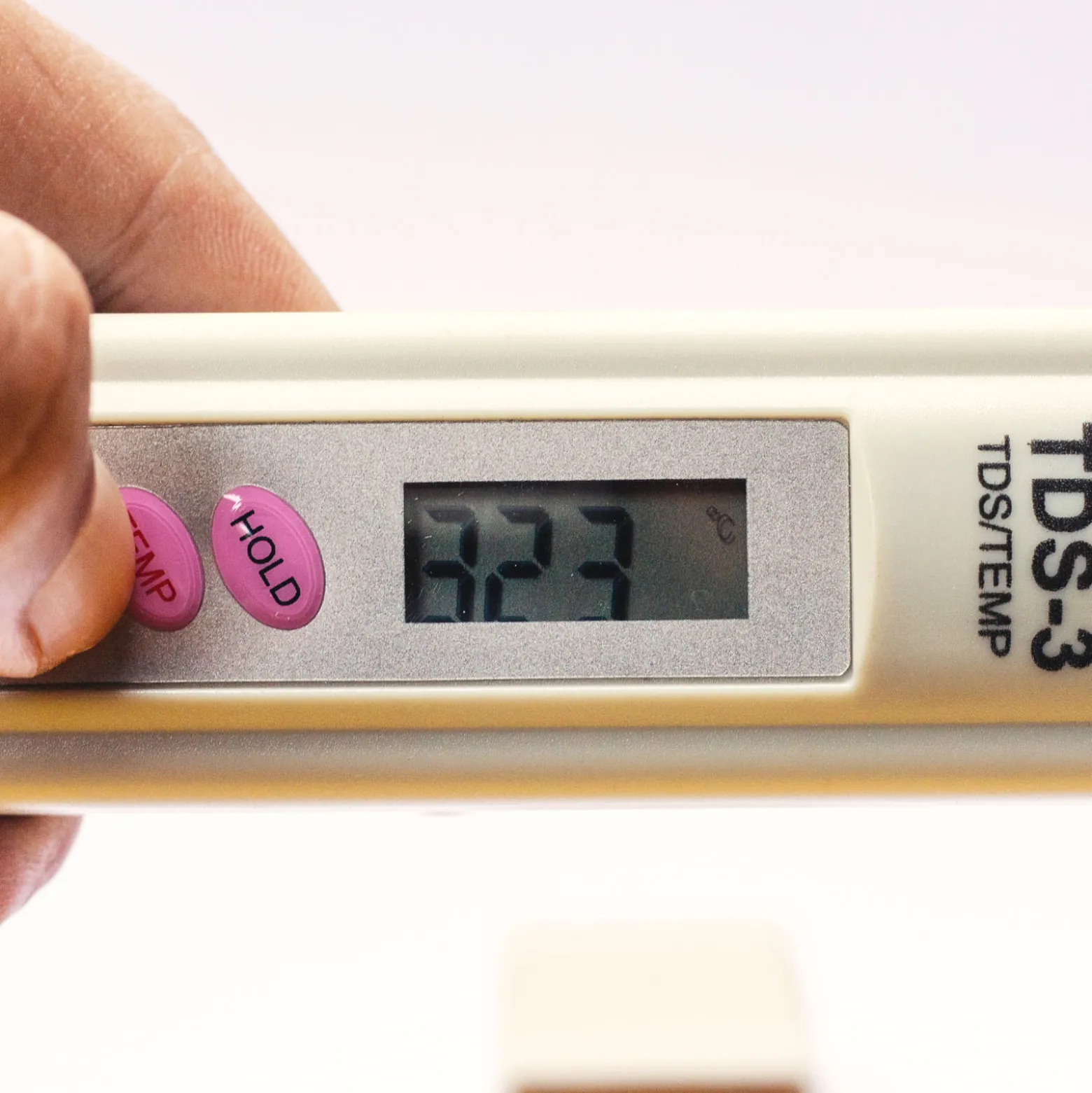Naturewater TDS Messgerät digital, Leitfähigkeit Tester der Mineralisierung in ppm, Microsiemens Gerät für Umkehrosmose, Trinkwasser, Leitungswasser