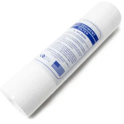 Naturewater TR201 2 Stufen Counter Top Wasserfilter, 0,5 µ Filterpatrone Sedimentfilter, 5 µ Aktivkohle Block, mit Universaladapter