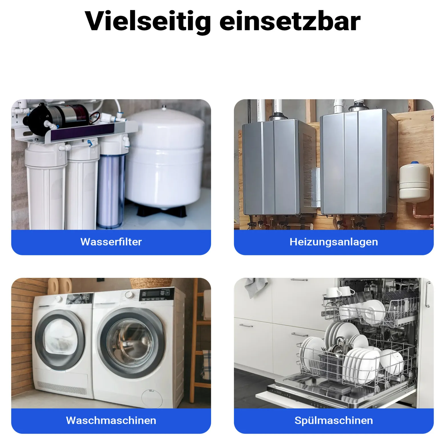 Naturewater Vorfilter für Wasserfilterung, Filterpatrone 10" aus PP, Trinkwasserfilter mit Rückspülfunktion, 1,5-5 bar Arbeitsdruck, Wasser zuhause filtern