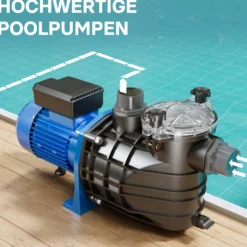 Pool Pumpe 34800 l/h 3000 W Schwimmbadpumpe Filterpumpe Umwälzpumpe Pool