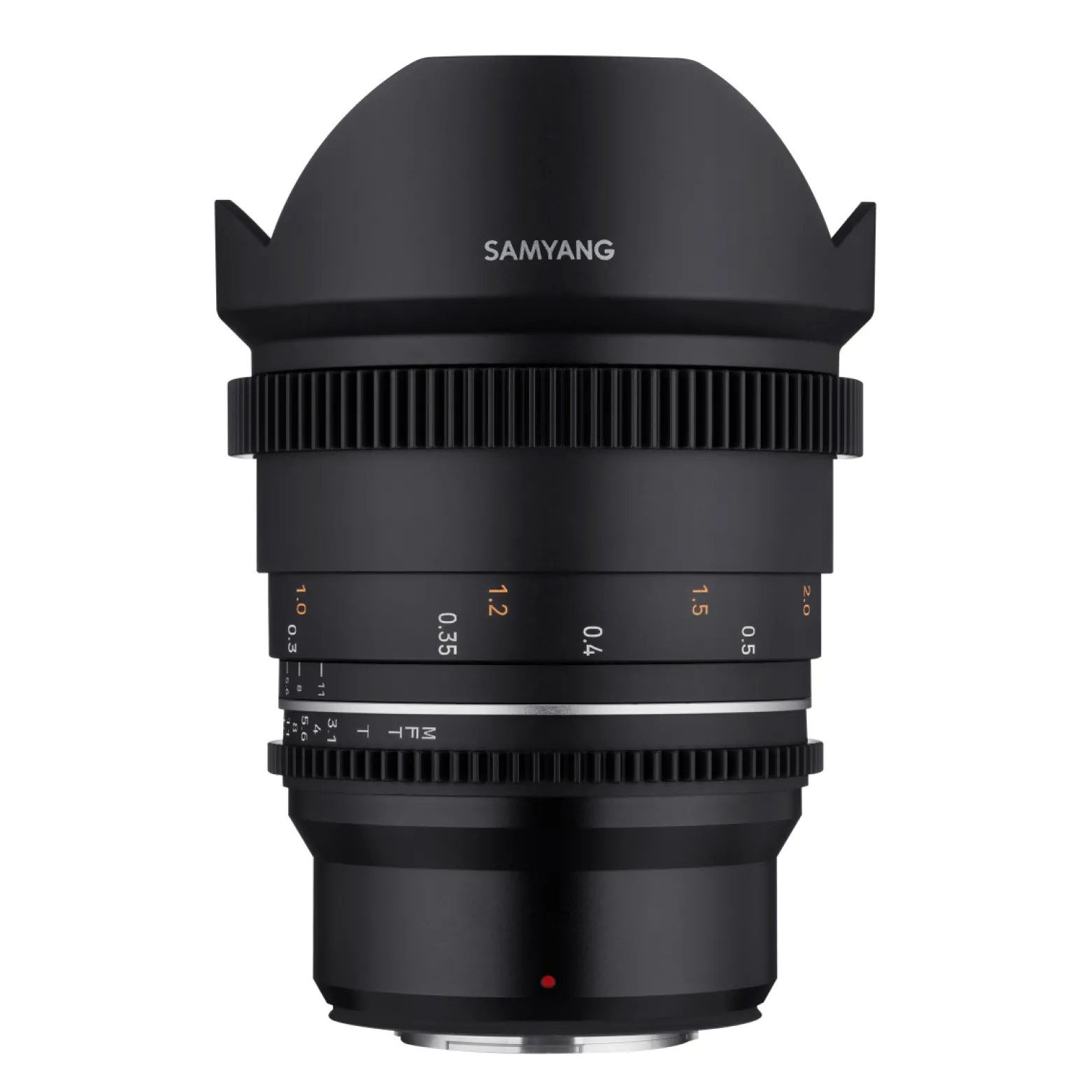 SAMYANG MF 14mm T3,1 VDSLR MK2 MFT – lichtstarkes T3,1 Ultraweitwinkel Cine- und Video Objektiv für MFT Mount, 14 mm Festbrennweite, Follow Focus Zahnkränze Vollformat und APS-C 8K Auflösung, Schwarz