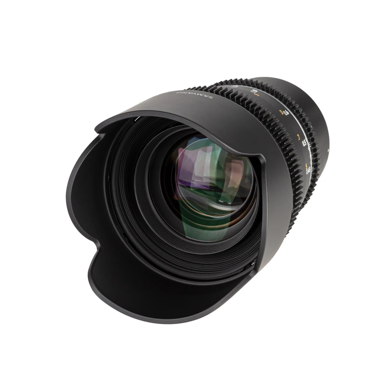 Samyang Normal Cine- und Video Objektiv MF 50mm T1,5 VDSLR MK2 – lichtstark T1,5 kompatibel mit Sony E Mount, 50 mm Festbrennweite, Follow Focus Zahnkränze Vollformat und APS-C, 8K Auflösung