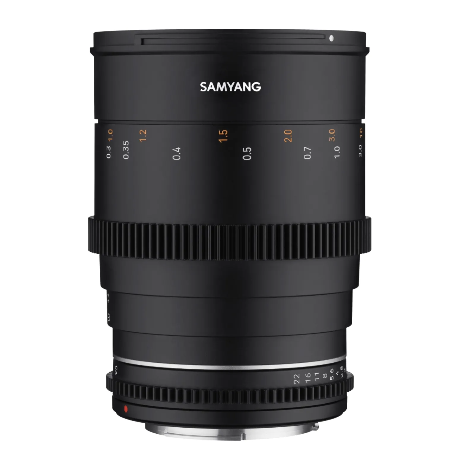 Samyang Weitwinkel Cine- und Video Objektiv MF 35mm T1,5 VDSLR MK2 MFT – lichtstark T1,5 für MFT Mount, 35 mm Festbrennweite, Follow Focus Zahnkränze Vollformat, APS-C und MFT, 8K Auflösung