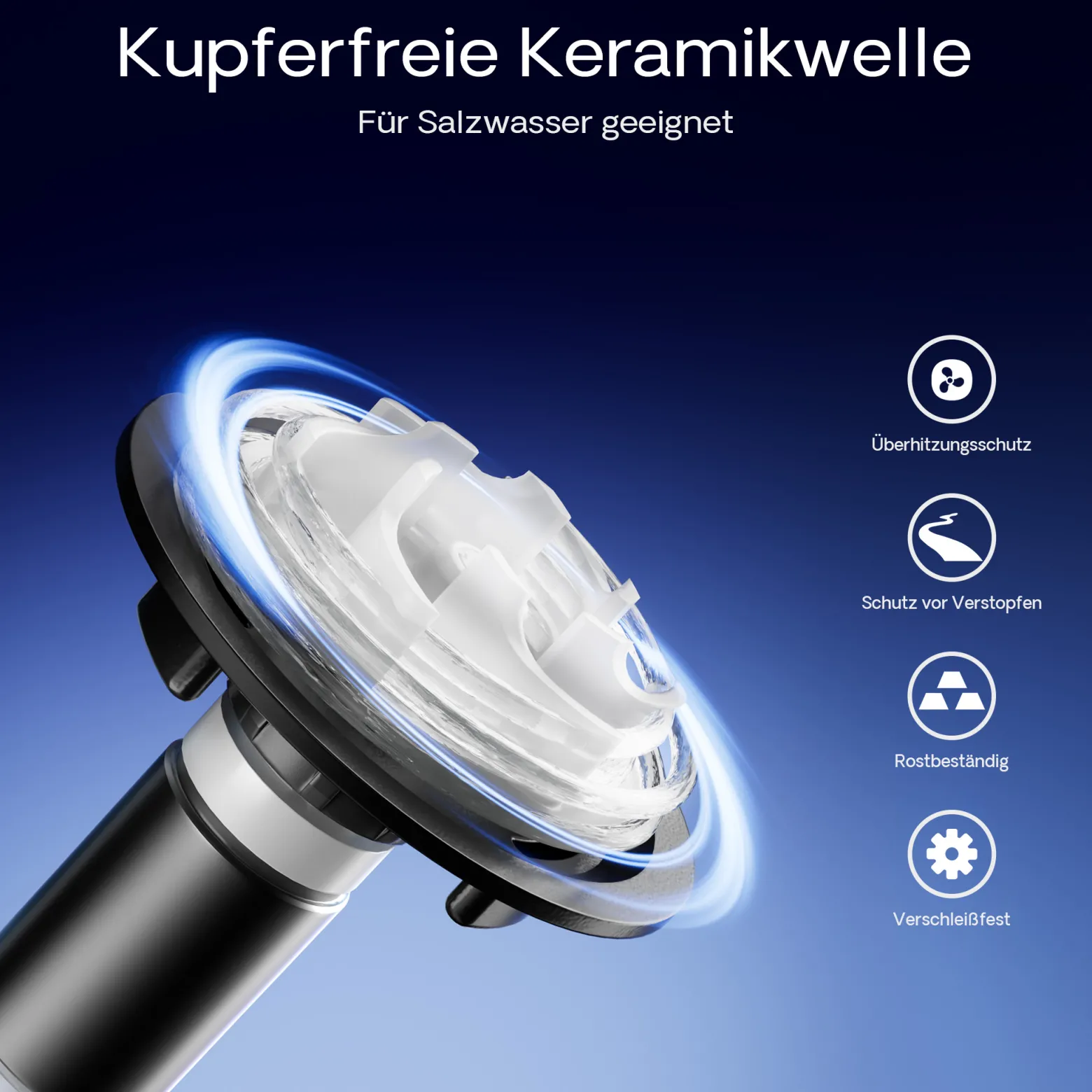 SunSun CTM-4800 SuperECO Teichpumpe 4500 l/h / 30 W, energiesparende Filterpumpe, Bachlaufpumpe für Koiteiche, Umwälzpumpe, Gartenteichpumpe