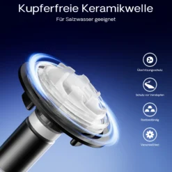 SunSun CTM-8000 SuperECO Teichpumpe 8000 l/h / 70 W, energiesparende Filterpumpe, Bachlaufpumpe für Koiteiche, Umwälzpumpe, Gartenteichpumpe