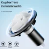 SunSun CTP-2800 SuperECO Teichpumpe 3000 l/h / 10 W, energiesparende Filterpumpe, Bachlaufpumpe für Koiteiche, Umwälzpumpe, Gartenteichpumpe