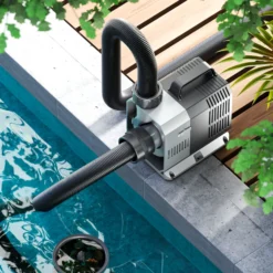 SunSun CTP-16000 SuperECO Teichpumpe 16.000 l/h / 140 W, energiesparende Filterpumpe, Bachlaufpumpe für Koiteiche, Umwälzpumpe, Gartenteichpumpe