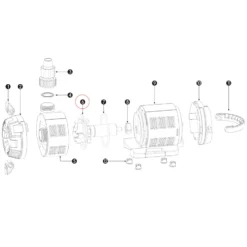 SunSun Ersatzteil für CET-15000 SuperEco Teichpumpe – Rotor Set – für Teich, Gartenpumpe, Skimmer, Bachlauf Zubehör