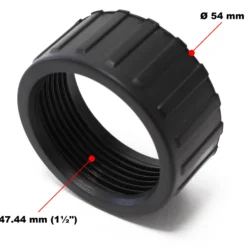 SunSun Ersatzteil für CLP-16000 Max Eco Teichpumpe – Verschraubung – Ausgang – für Teich, Pumpe, Skimmer, Bachlauf Zubehör