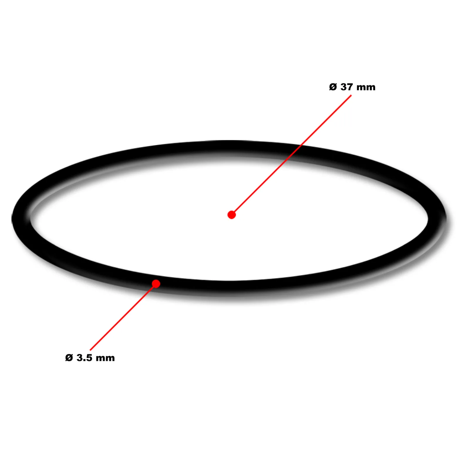 SunSun Ersatzteil für CUF-2500 5000 6000 Teichpumpe – O-Ring – für Teichfilter, UV Leuchtmittel, UVC Klärer Zubehör