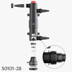 Sun Sun Ersatzteil für CUV-224 Teichklärer – Schraubring – für Teichfilter, UV Leuchtmittel, Zubehör Klärer UVC