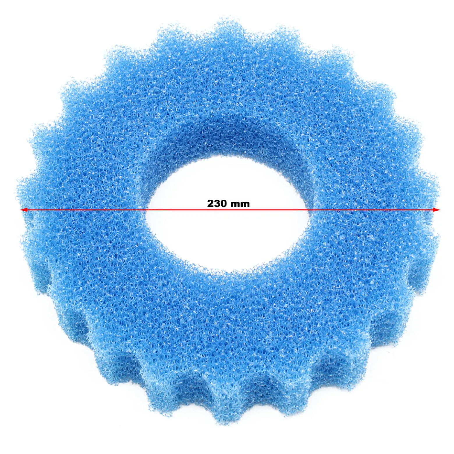 SunSun Ersatzteil für Druckteichfilter CPF-2500 Schwamm blau, effiziente Teichfilteranlage 6000 l/h, Teichdruckfilter mit UVC-Lampe