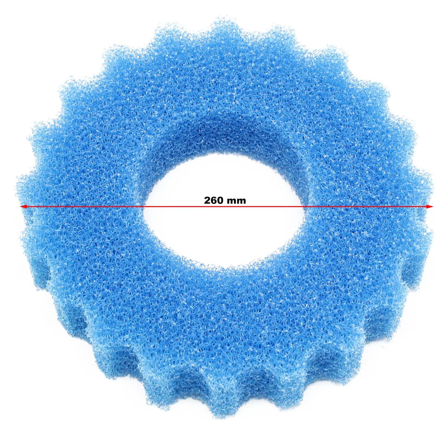 SunSun Ersatzteil für Druckteichfilter CPF-280/380/500 Schwamm blau, Teichdruckfilter UV-Lampe, 9000 l/h Teichfilteranlage, effiziente Wasserfilterung