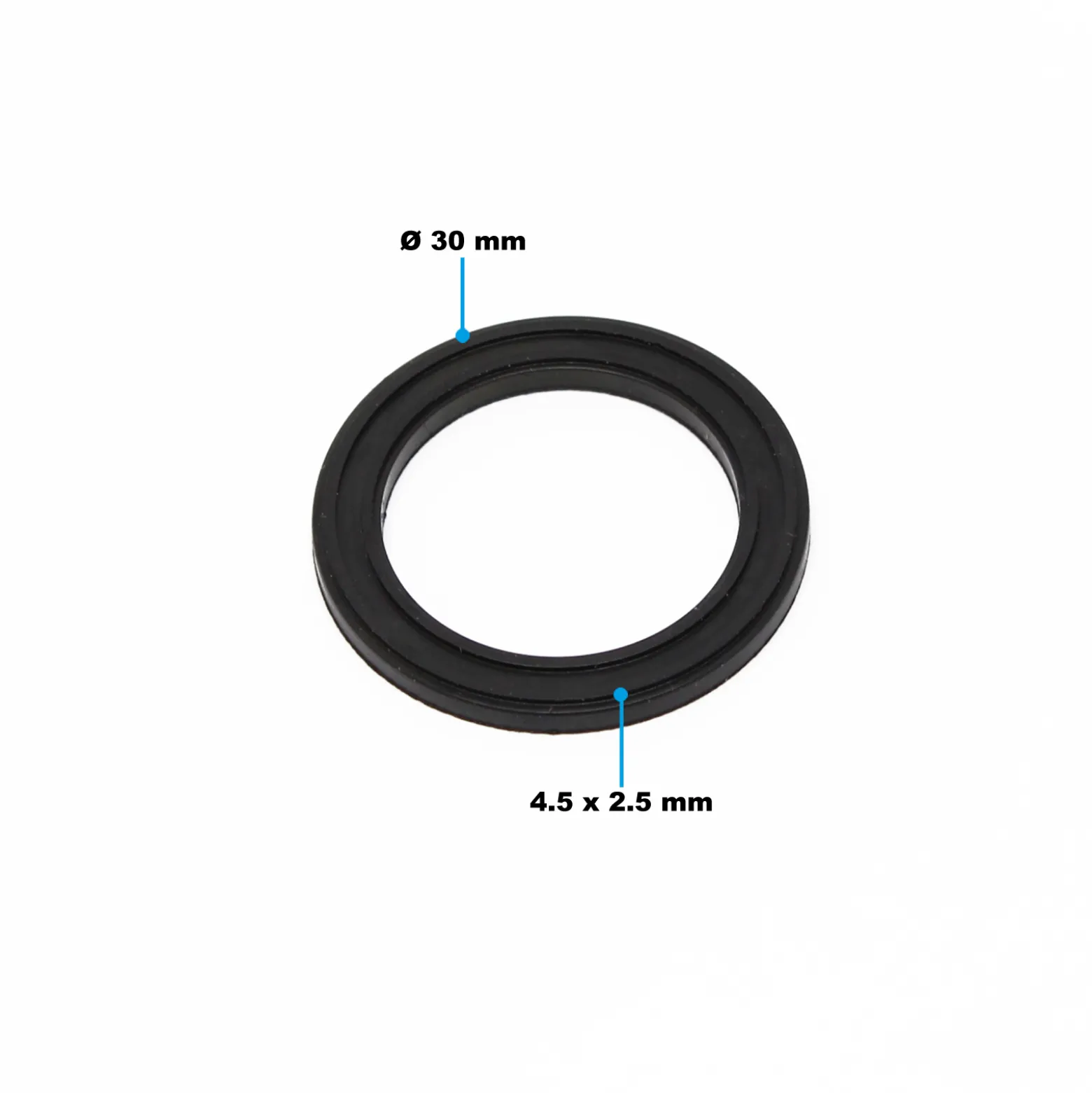 SunSun Ersatzteil für Druckteichfilter CPF-2500 Gummidichtung, effiziente Teichfilteranlage 6000 l/h, Teichdruckfilter mit UVC-Lampe