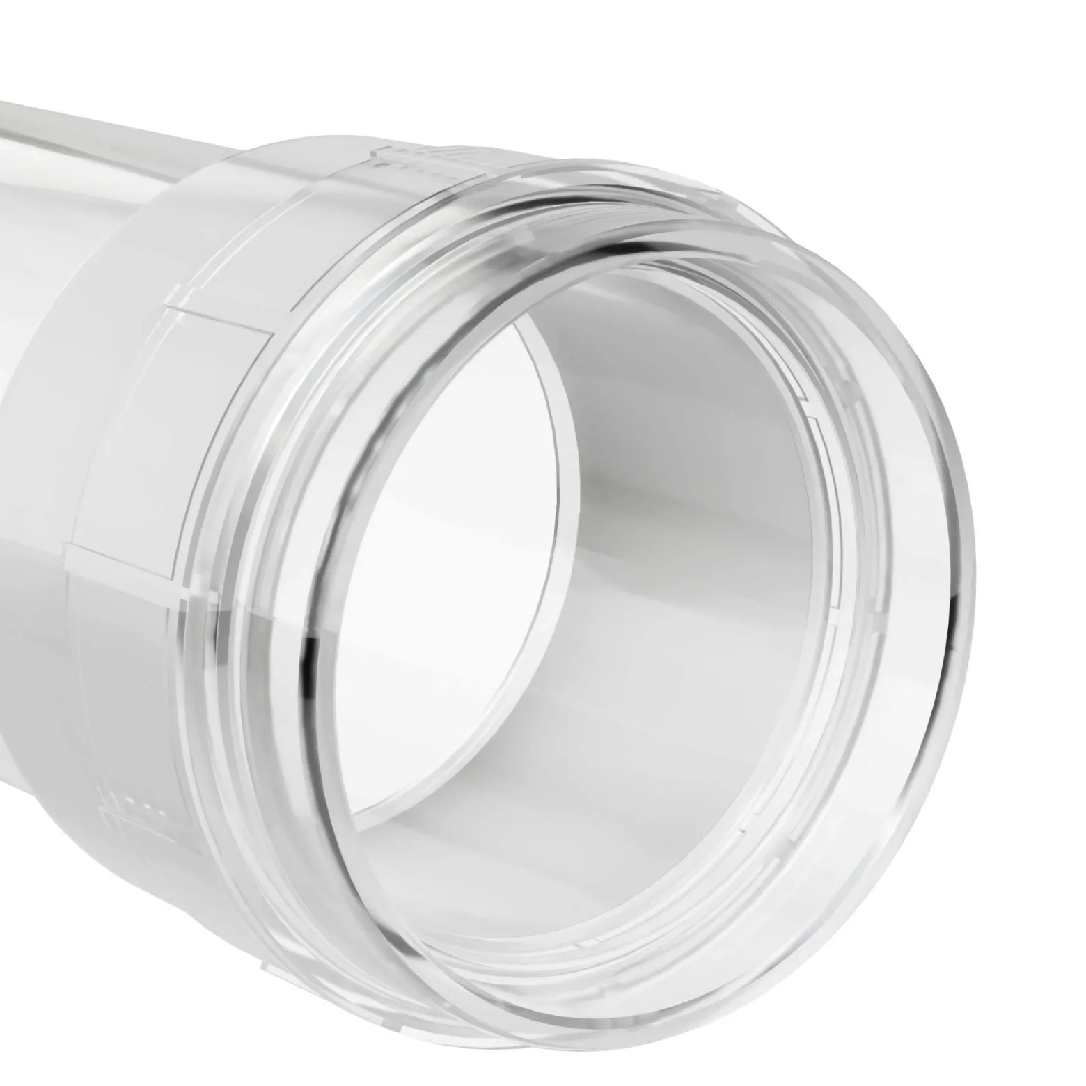 SunSun Ersatzteil für Druckteichfilter CPA-Serie Quarzglas-Hülse, Teichdruckfilter UVC-Lampe, Teichfilteranlage hohe Wasserdurchlaufmenge