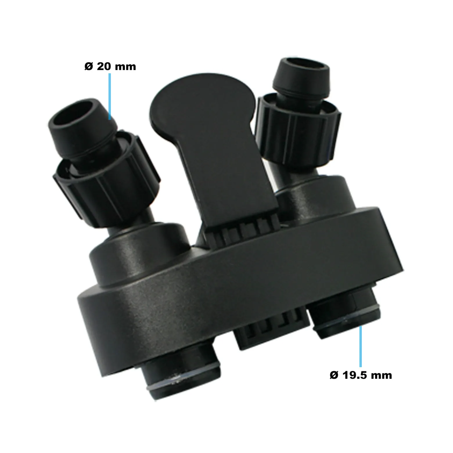 SunSun Ersatzteil für HW-303 Aquarium Außenfilter - Vorlaufventil und Rücklaufventil, Ein- und Auslasskupplung für Aquariumfilter, Aquariumzubehör Ersatz Ventil