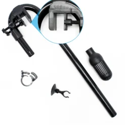 SunSun Ersatzteil für HW-304 Aquarium Außenfilter - Ansaugung Set, Ansaugungsset für Aquariumfilter inkl. Ansaugkorb, Schlauchschelle, Saughalter, Fixierungsklemme und Ansaugbogenrohr