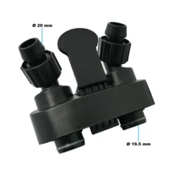 SunSun Ersatzteil für HW-402B Aquarium Außenfilter - Vorlaufventil und Rücklaufventil, Ein- und Auslasskupplung für Aquariumfilter, Aquariumzubehör Ersatz Ventil