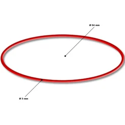 SunSun Ersatzteil O-Ring 3 Dichtung für Bio Teichfilter CBF-200T CBF-200U CBF-200 – Durchlauffilter Teich bis 8000L Teichvolumen – bis 2300l/h – mit Thermometer – Filter Biofilter Koiteich