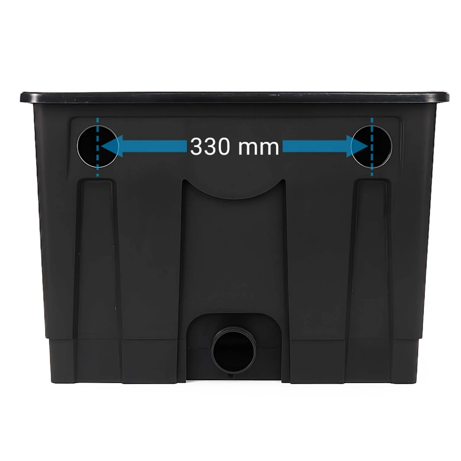 SunSun Ersatzteil Wanne Stufe 1 für Bio Teichfilter CBF-350C - Durchlauffilter Teich bis 90.000 L Teichvolumen - bis 10000 l/h - 3 Kammer-System Teich Filter Biofilter Koiteich - Gehäusewanne