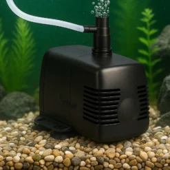 SunSun HJ-1542 ECO Aquarium Pumpe 1400 L/h 28 W kleine Aquariumpumpe mit Filterschwamm und Sauerstoffschlauch für Mini Aquarium