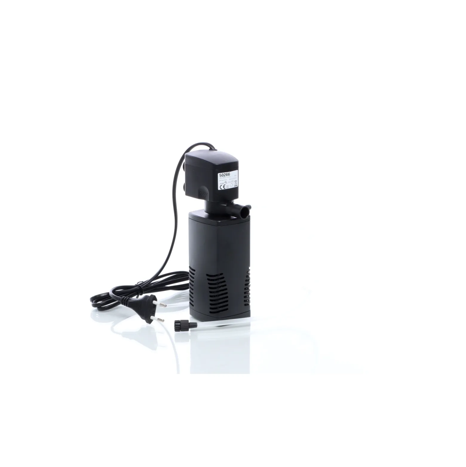SunSun JP-025F Strömungspumpe 1600l/h 35W Aquarium Pumpe mit 2-stufigem Aquarium Filter und 45° schwenkbarer Düse für Süßwasser Aquarium