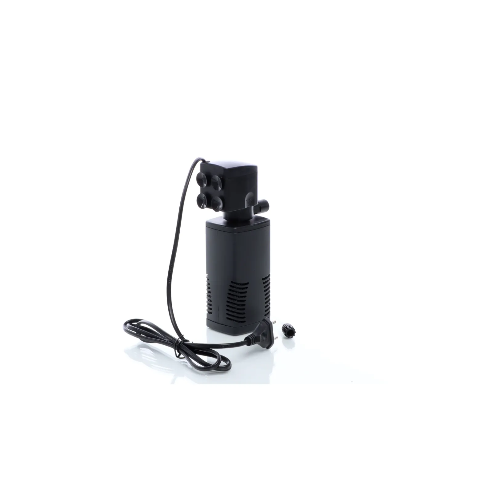 SunSun JP-023F Strömungspumpe 1000l/h 16W Aquarium Pumpe mit 2-stufigem Aquarium Filter und 45° schwenkbarer Düse für Süßwasser Aquarium
