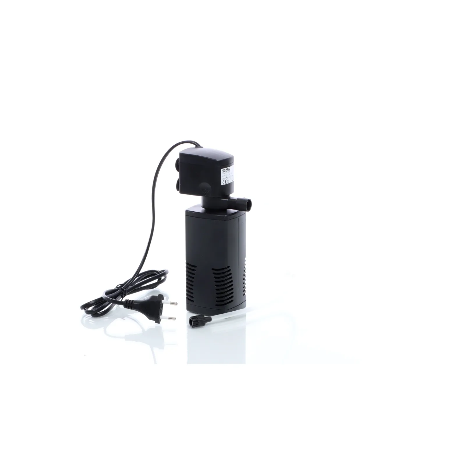 SunSun JP-023F Strömungspumpe 1000l/h 16W Aquarium Pumpe mit 2-stufigem Aquarium Filter und 45° schwenkbarer Düse für Süßwasser Aquarium