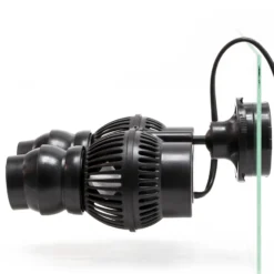 SunSun JVP-202AB Strömungspumpe 12000 l/h 24 W Aquarium Pumpe mit 2 schwenkbaren Düsen, Saugnapf und Magnethalter zur einfachen Befestigung