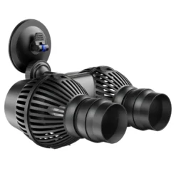 SunSun JVP-200A Strömungspumpe 5000 l/h 7 W Aquarium Pumpe mit 2 schwenkbaren Düsen und Saugnapf zur einfachen Befestigung
