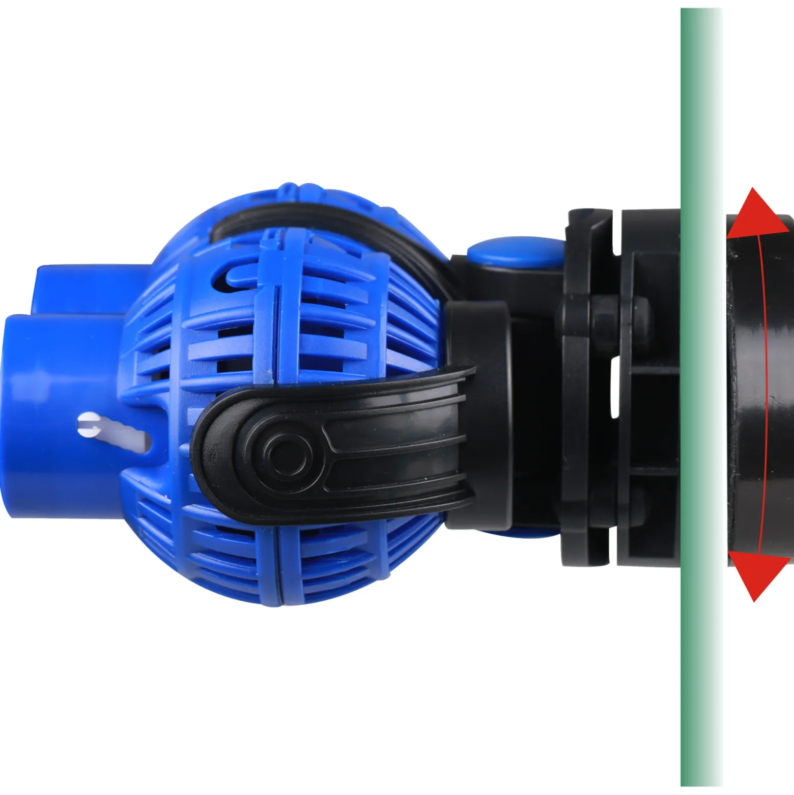 SunSun JVP-230 Strömungspumpe Dual Wavemaker Magnethalter 6000l/h 8W schwenkbar Süß- & Salzwasser